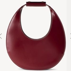 NWT Staud Moon Bag - Raspberry